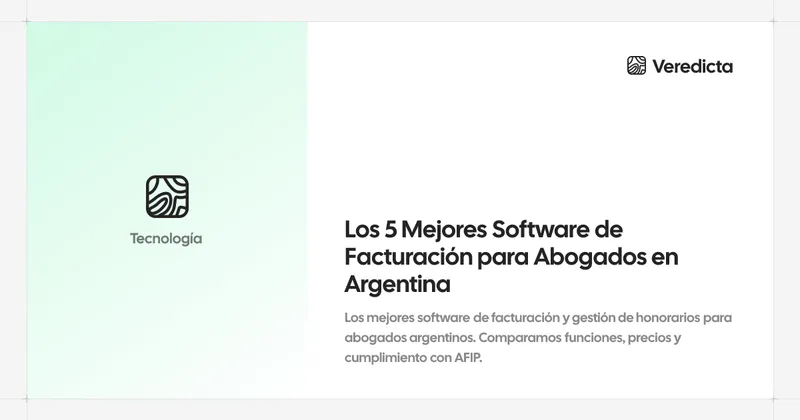Los 5 Mejores Software de Facturación para Abogados en Argentina