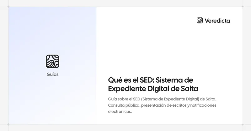 Qué es el SED: Sistema de Expediente Digital de Salta