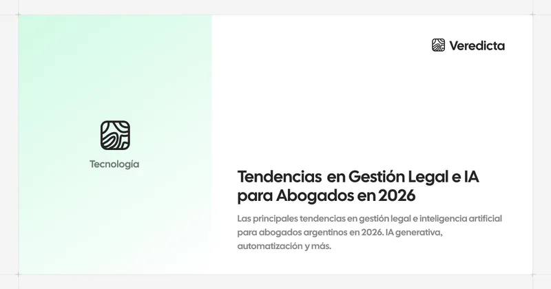 Tendencias en Gestión Legal e IA para Abogados en 2026